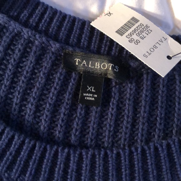 NWT Super Cute Talbots sweater!  Great for spring! - Picture 2 of 8